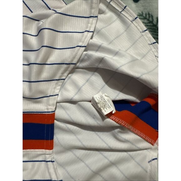 New York Mets David Wright Pinstripe Baseball jersey - Size: Small - Picture 3 of 10